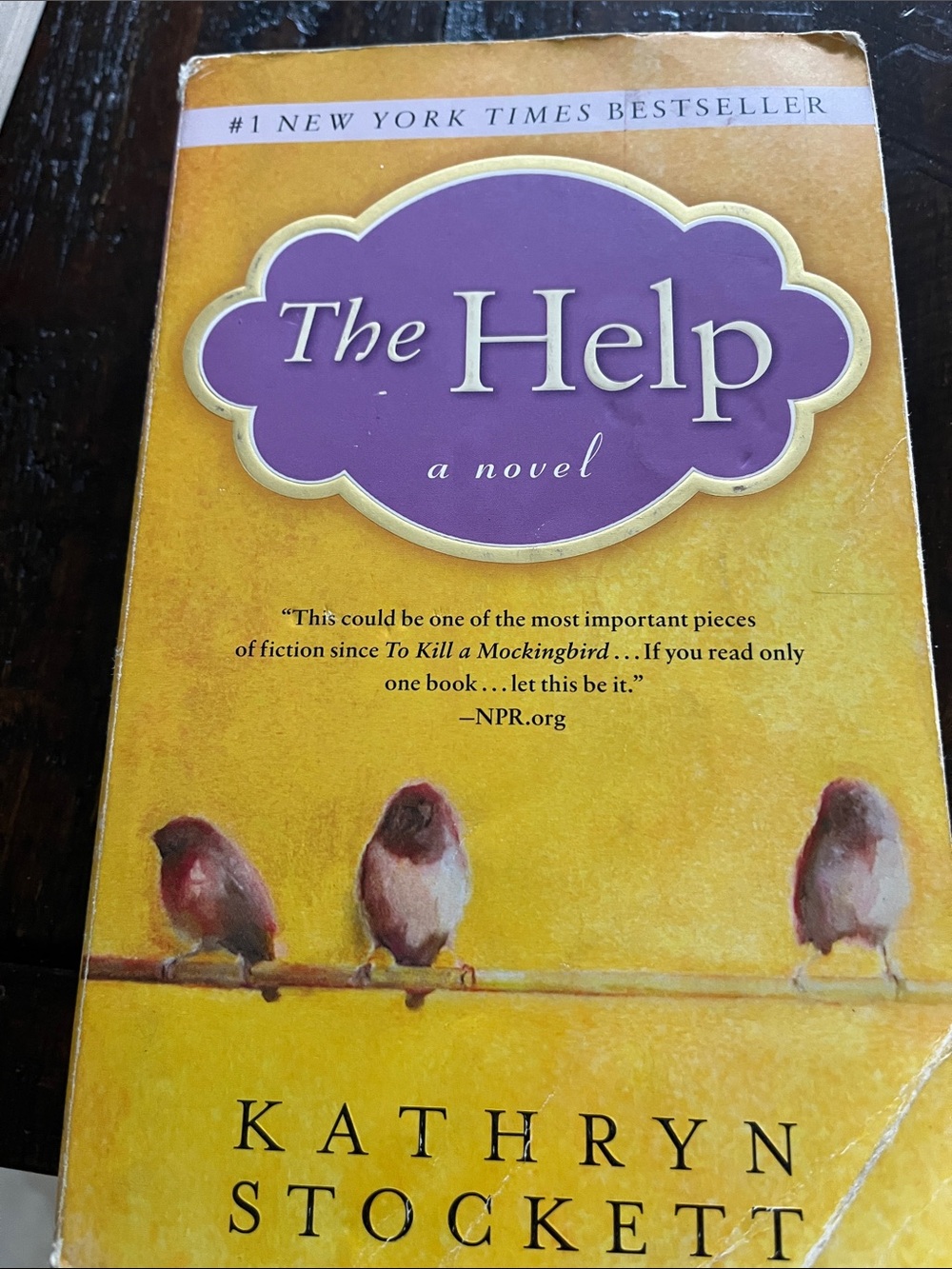 Original Penguin Yellow and Purple Graphic Cover Book